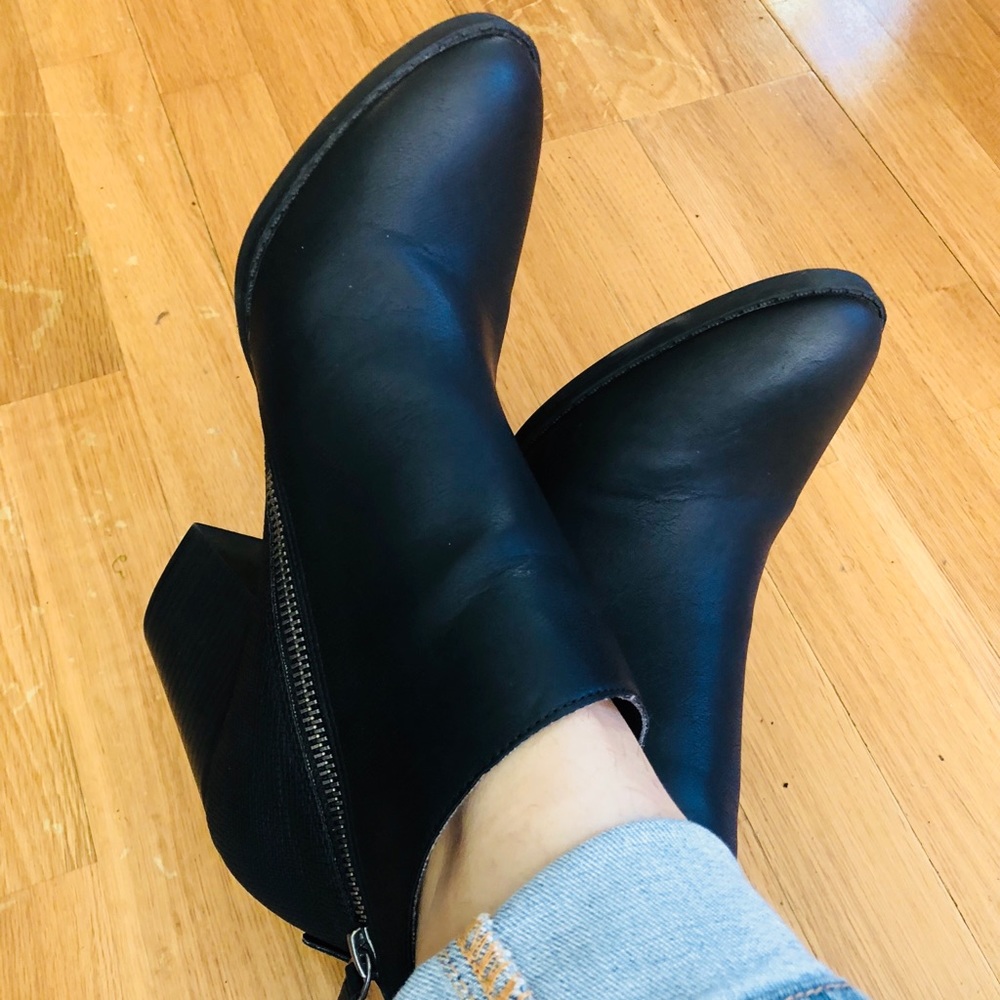 Black booties